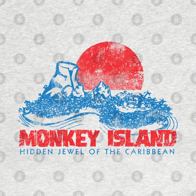 Monkey Island by Geekeria Deluxe